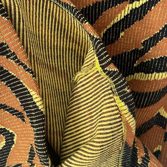 FREE PEOPLE Easy Tiger Striped Knit Stretch Midi Skirt - Picture 7 of 8